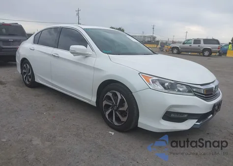 2017 Honda Accord Ex-L V6 из США, поврежденный, VIN 1HGCR3F89HA032552